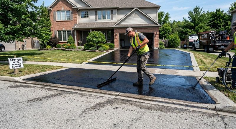 Asphalt Driveway Sealing in Columbus, OH