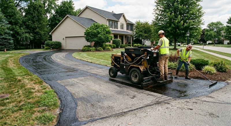 Asphalt Driveway Sealing in Denver, CO