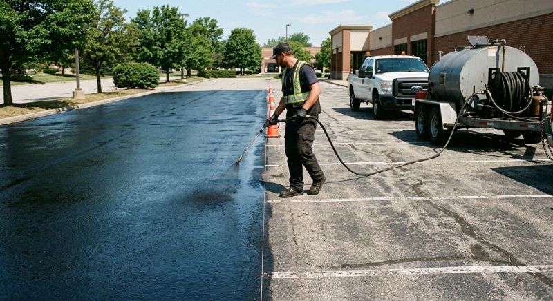 Asphalt Parking Lot Sealing in Tampa, FL